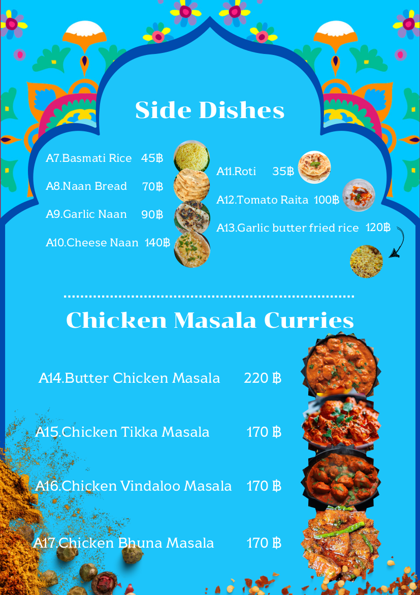 Lea's Indian Food Restaurant Photo Menu 7