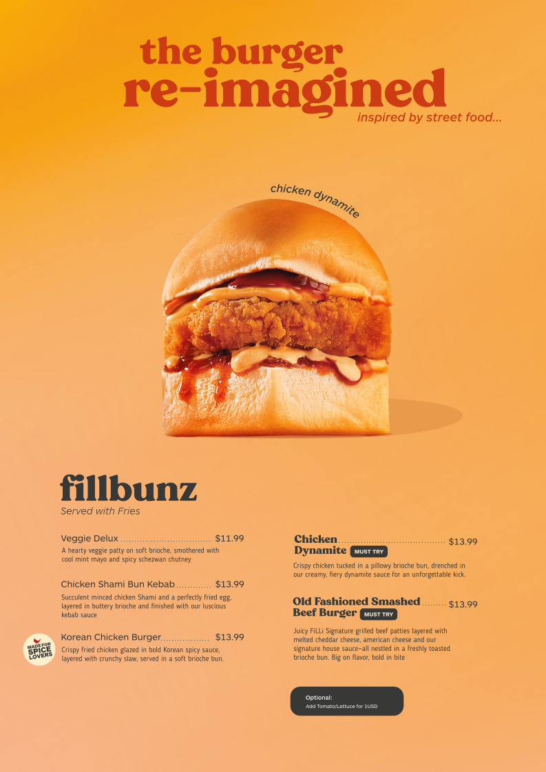 FiLLi Cafe | Chantilly - Virginia Photo Menu 2