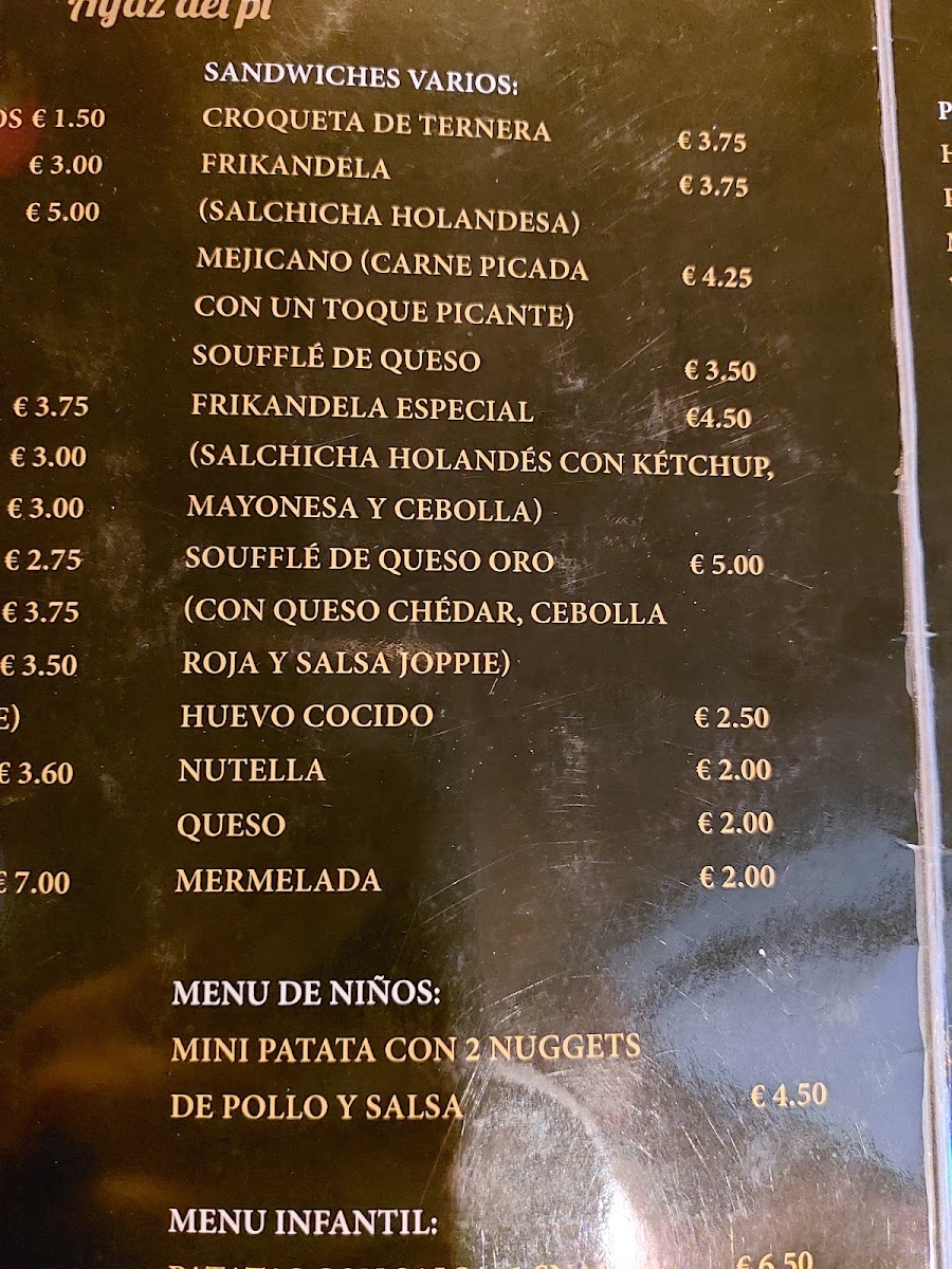 Bar El Paso Photo Menu 6
