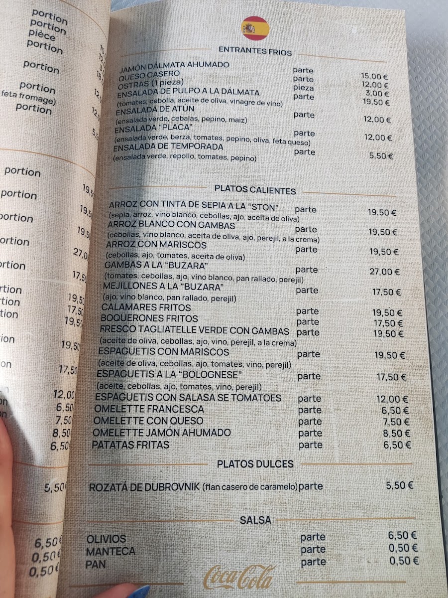 Kamenice Photo Menu 10