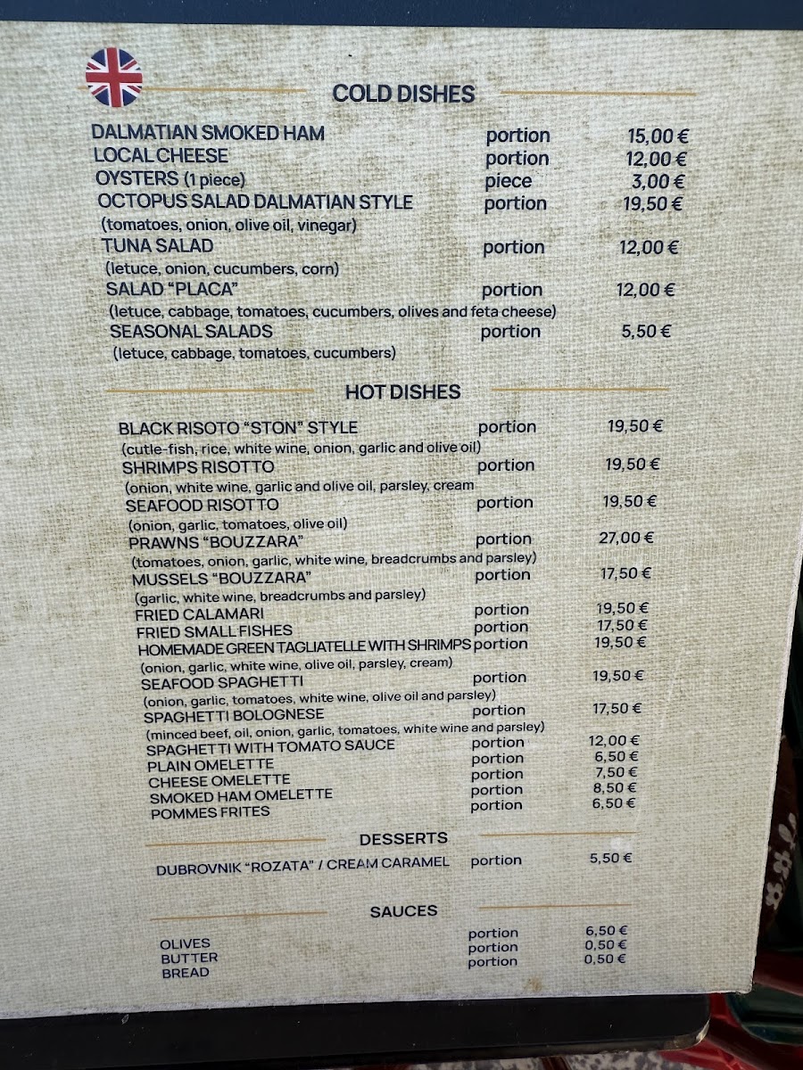 Kamenice Photo Menu 2