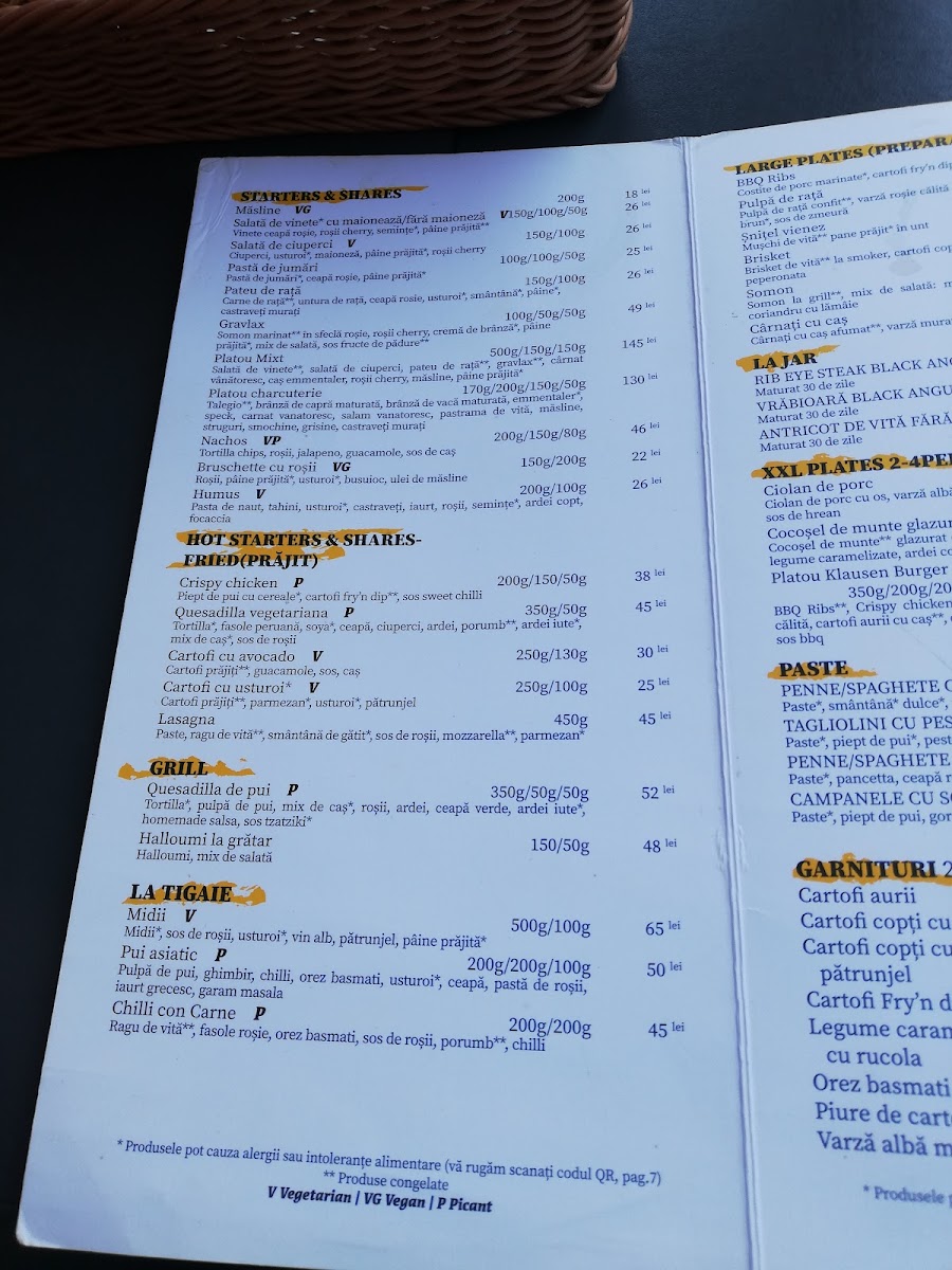 Klausen Burger Photo Menu 10