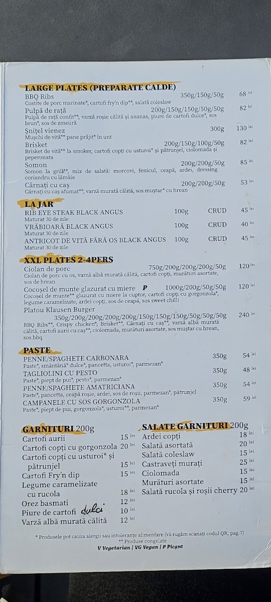 Klausen Burger Photo Menu 5