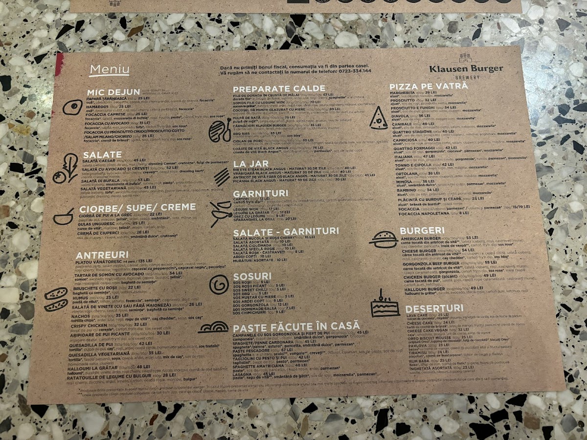 Klausen Burger Photo Menu 7