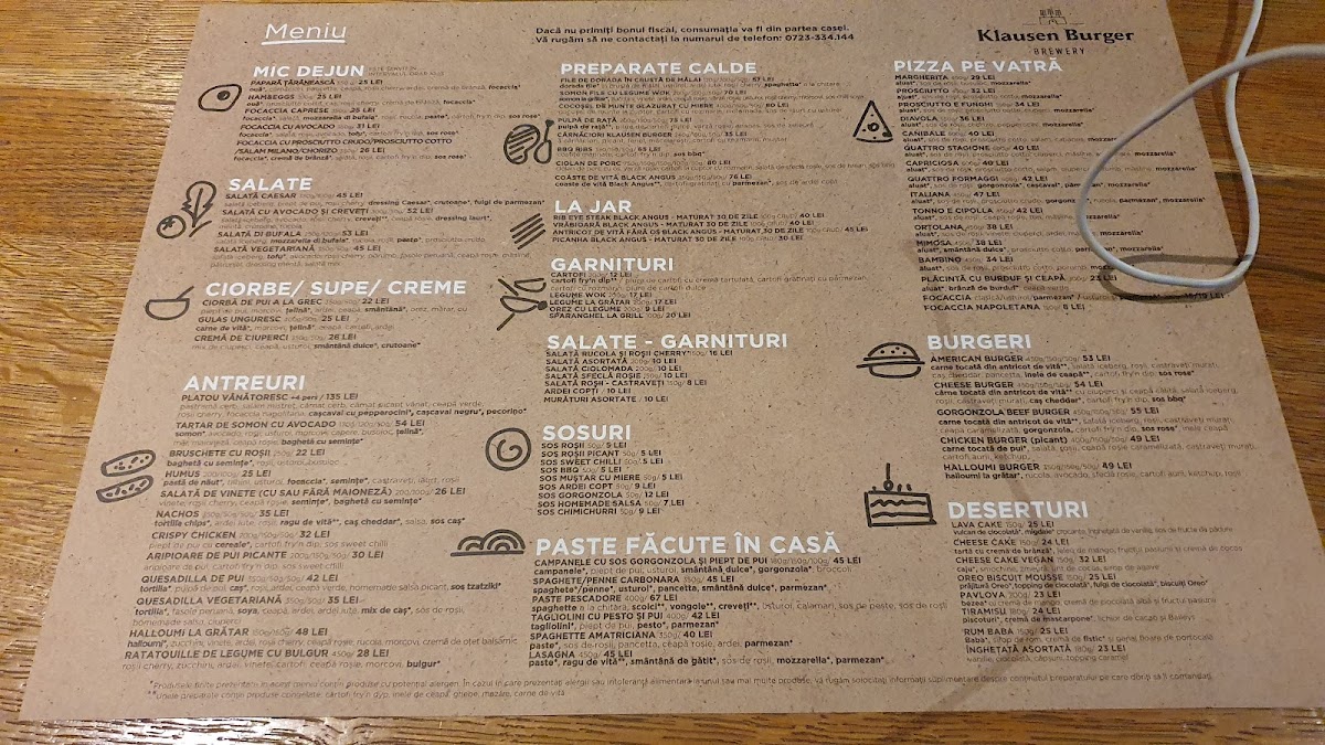 Klausen Burger Photo Menu 8