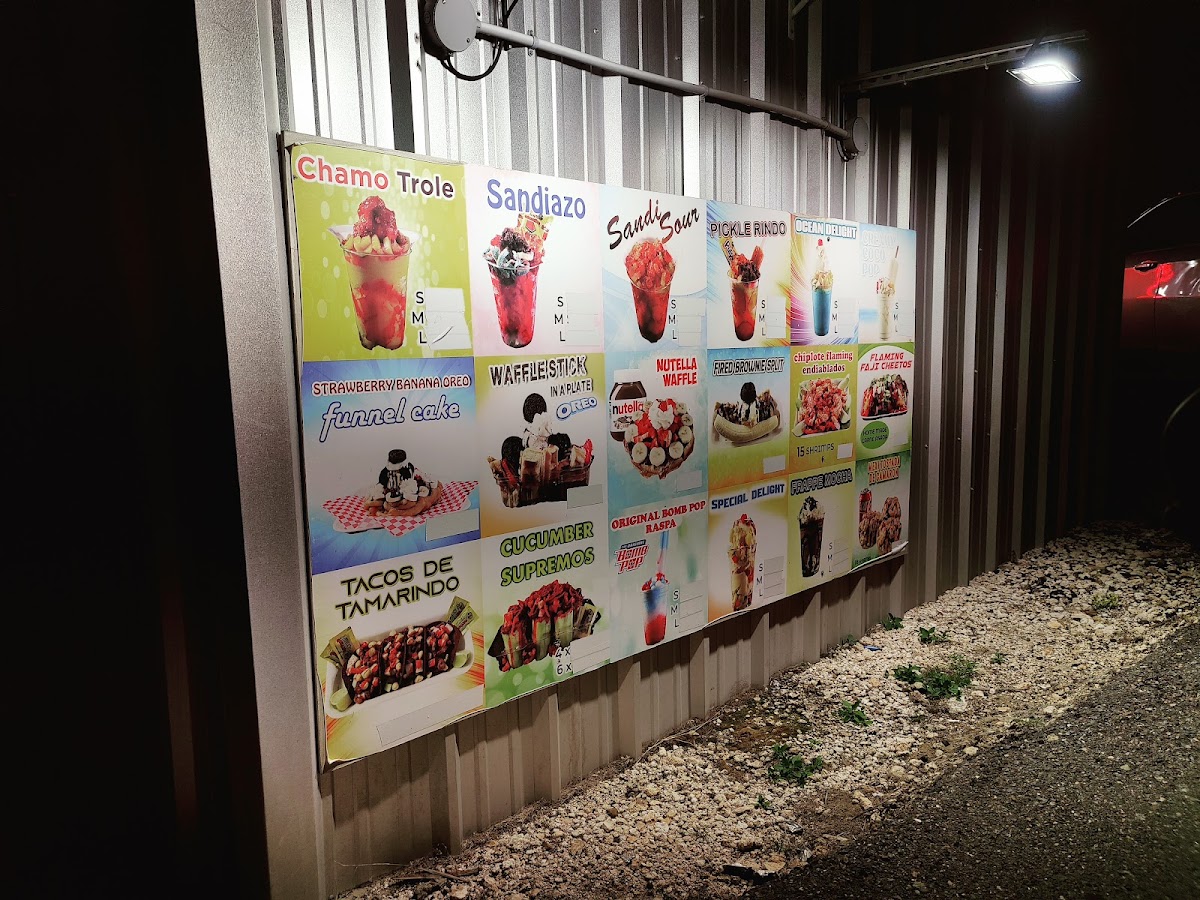 Snowball Express Mcallen Photo Menu 1