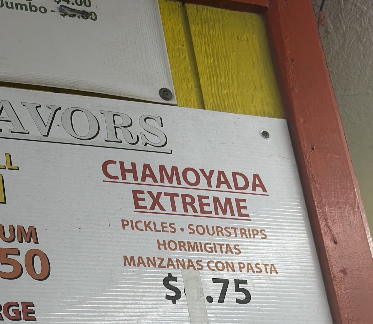 Snowball Express Mcallen Photo Menu 4