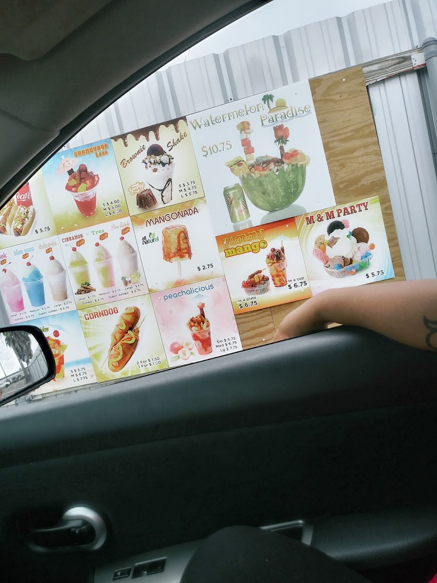Snowball Express Mcallen Photo Menu 5