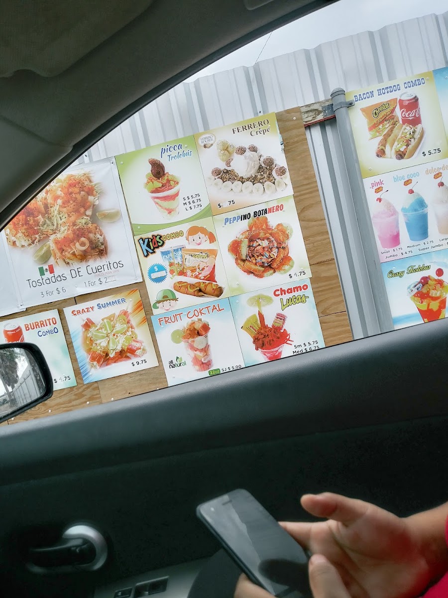 Snowball Express Mcallen Photo Menu 7