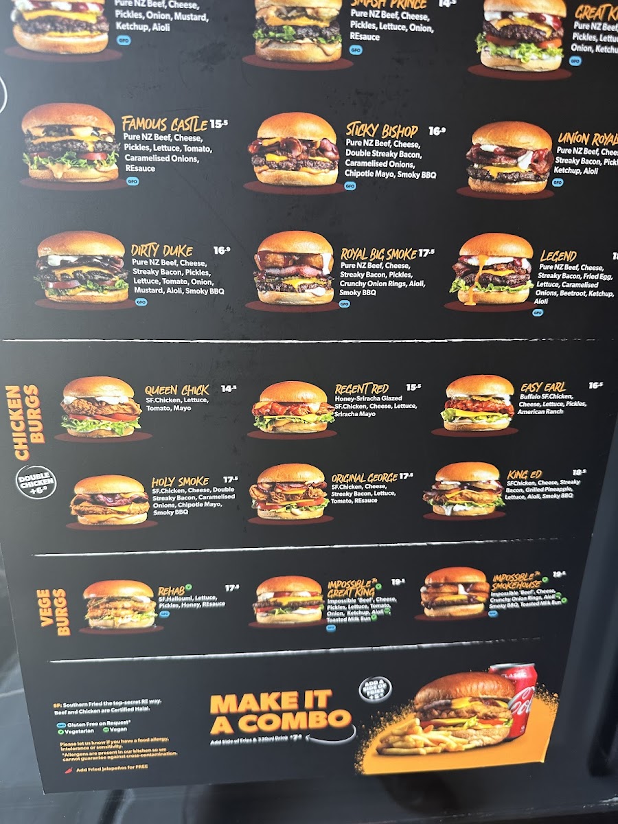 RE Burger Grey Lynn Photo Menu 10