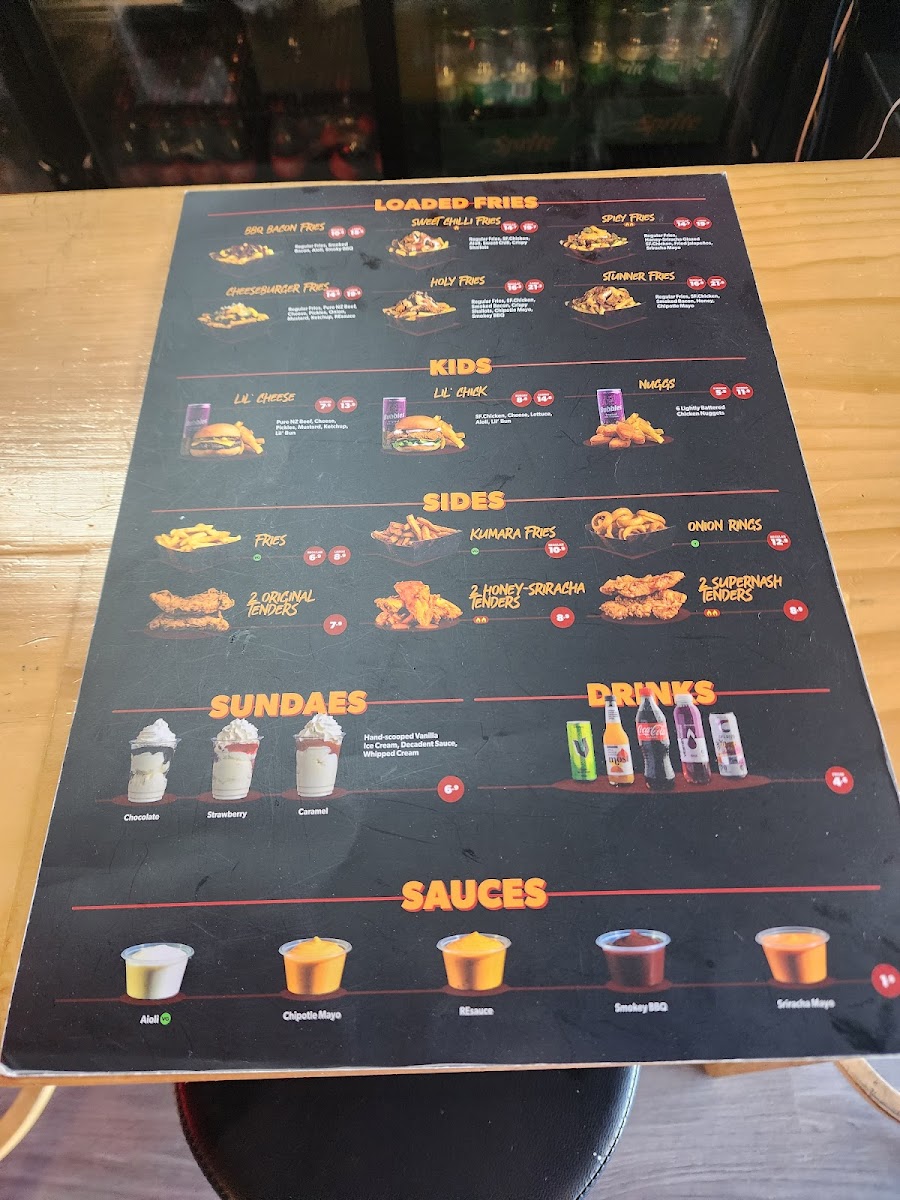 RE Burger Grey Lynn Photo Menu 6
