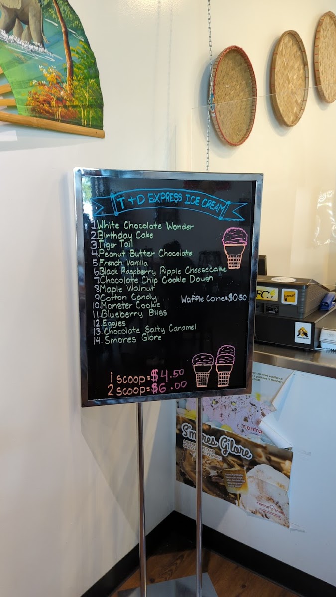 T&D Express Food Photo Menu 1