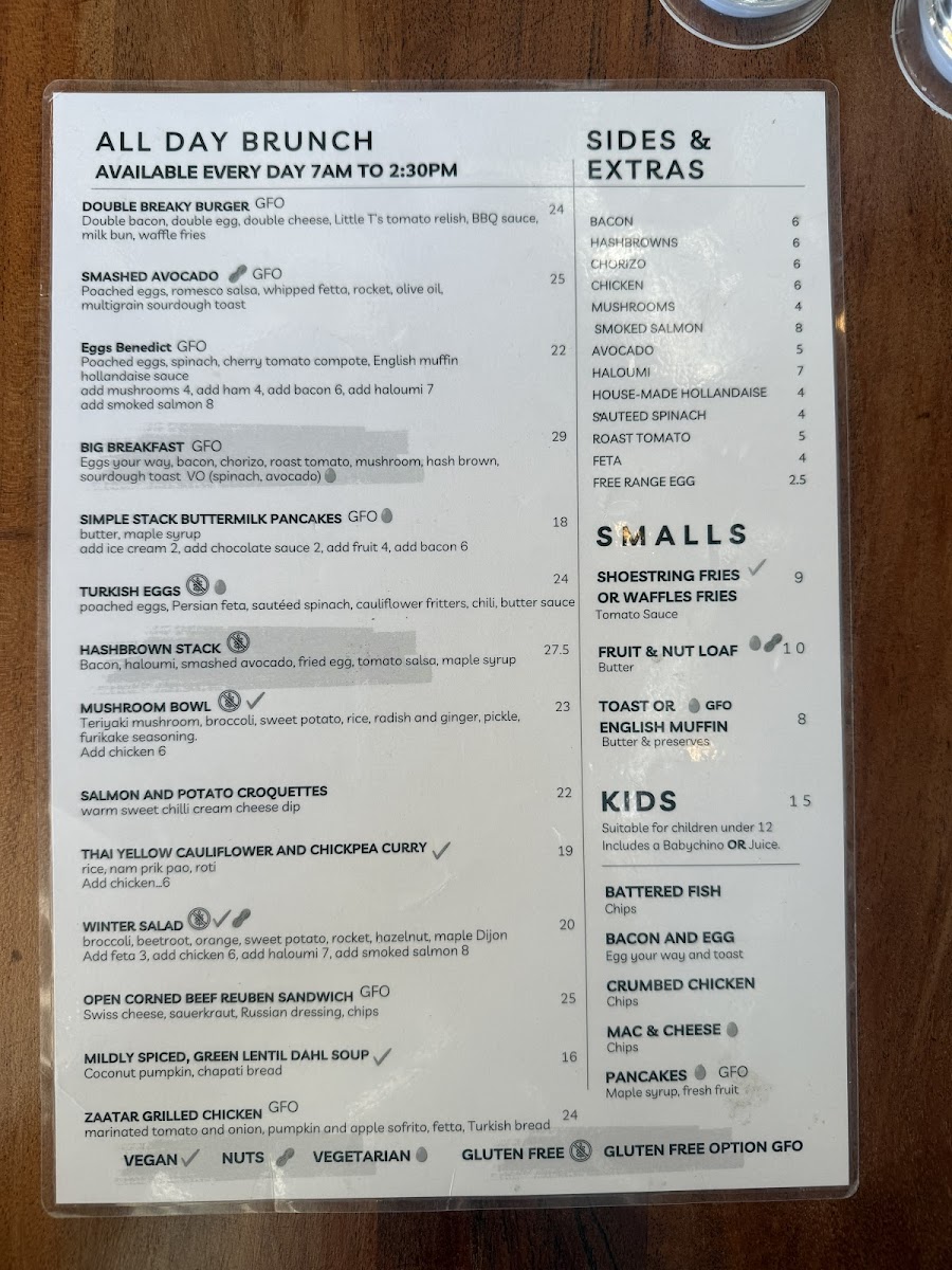 Little T's Cafe Photo Menu 9