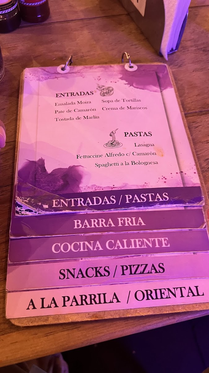 Moira Restaurante todo incluido Photo Menu 6