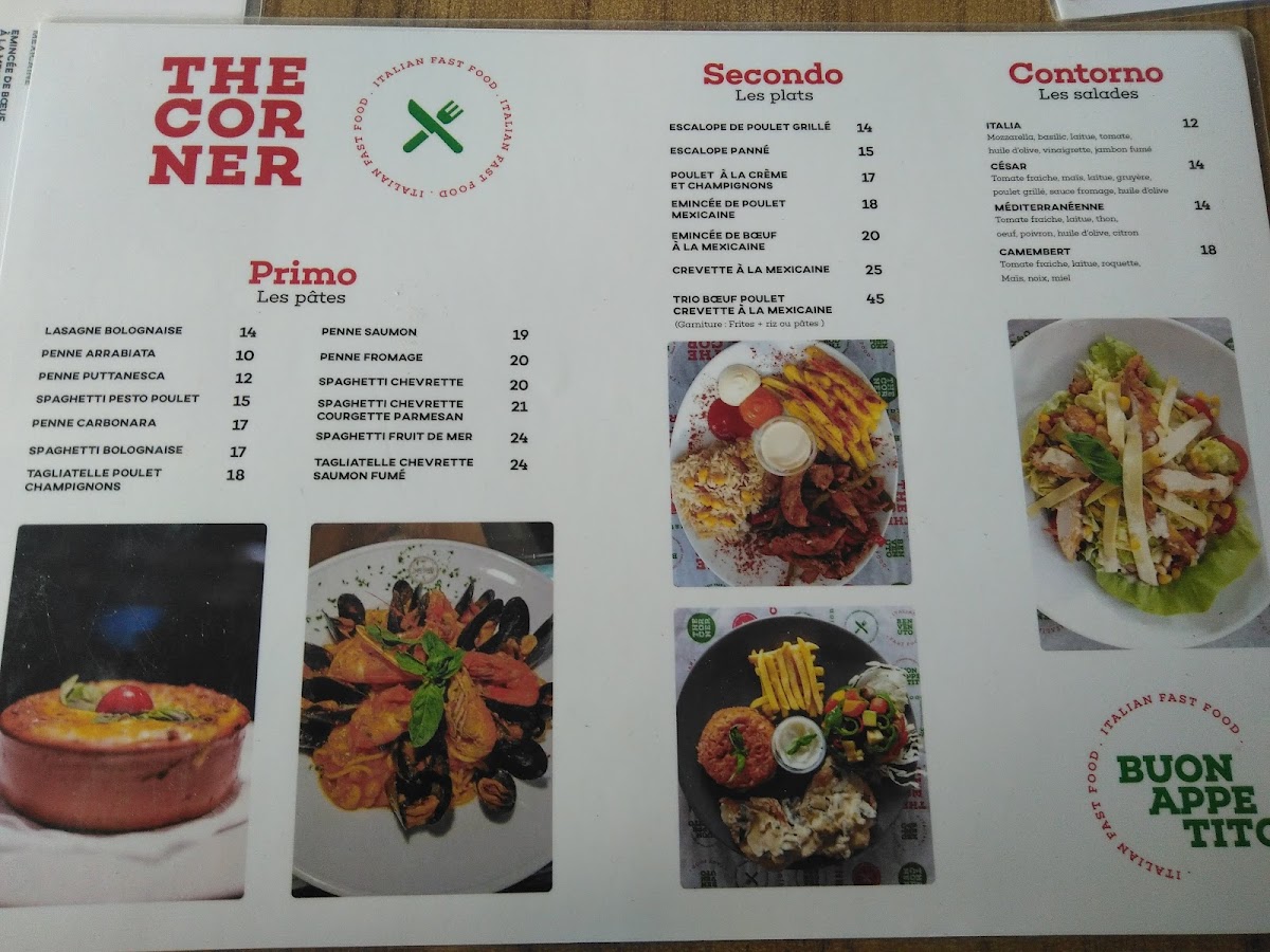 The Corner Photo Menu 7
