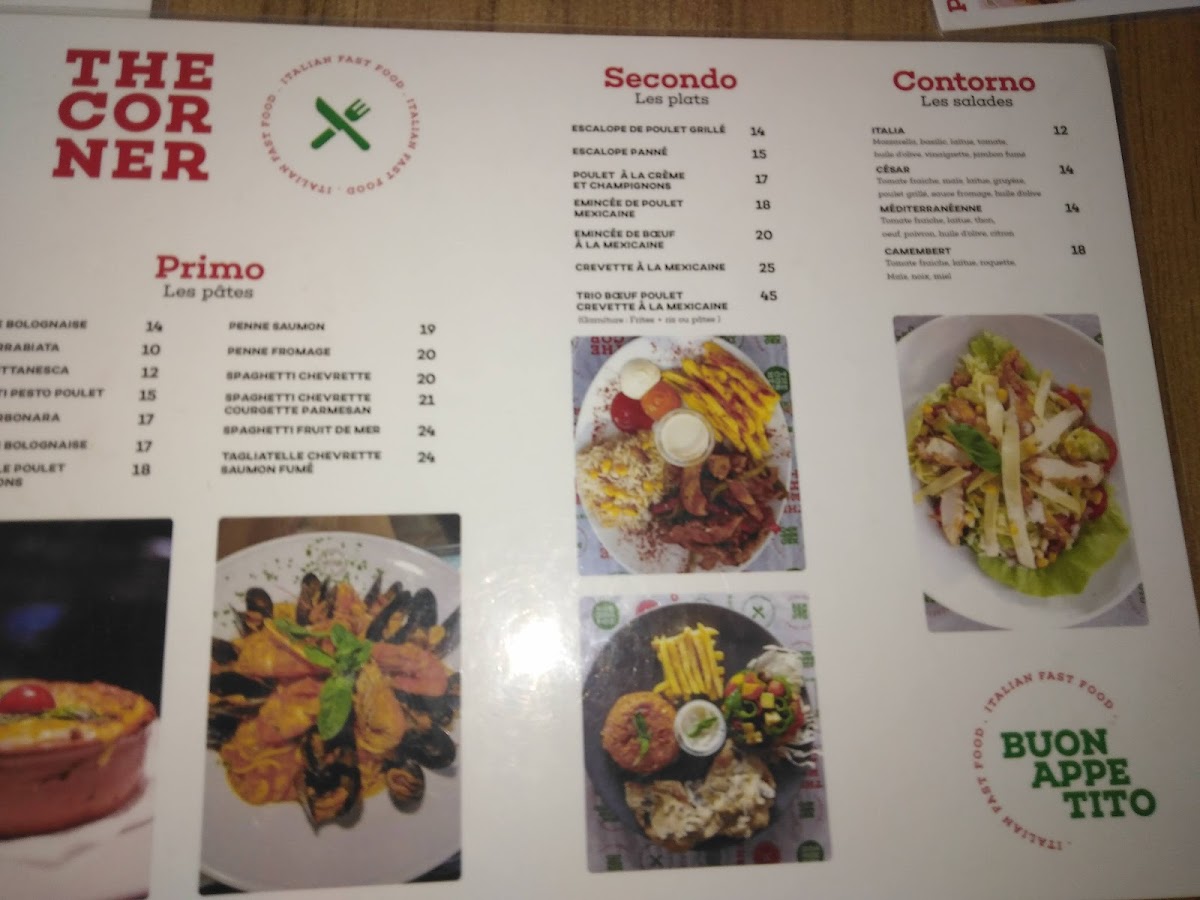 The Corner Photo Menu 8