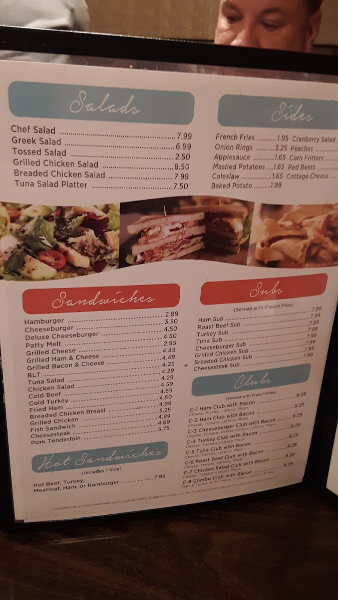 Home Style Family Restaurant Photo Menu 3