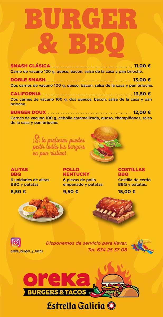 OREKA - Burgers y Tacos Photo Menu 4
