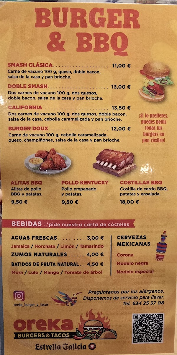 OREKA - Burgers y Tacos Photo Menu 5