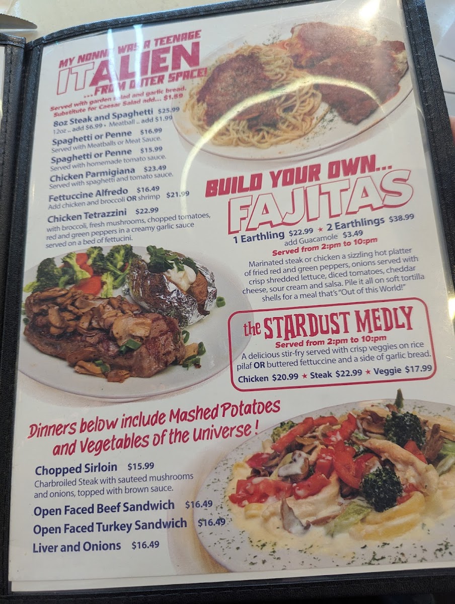 Flying Saucer Restaurant Photo Menu 7