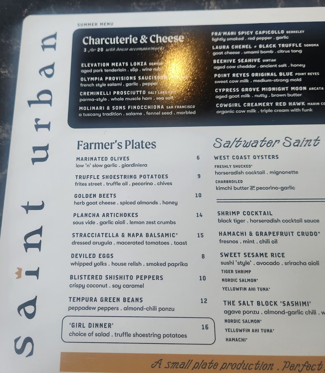 Saint Urban Photo Menu 5