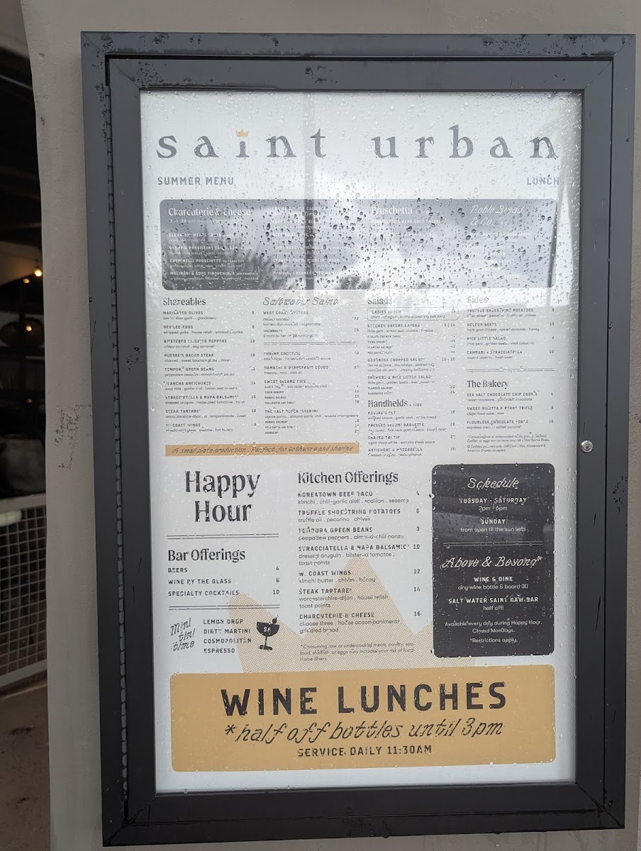 Saint Urban Photo Menu 7