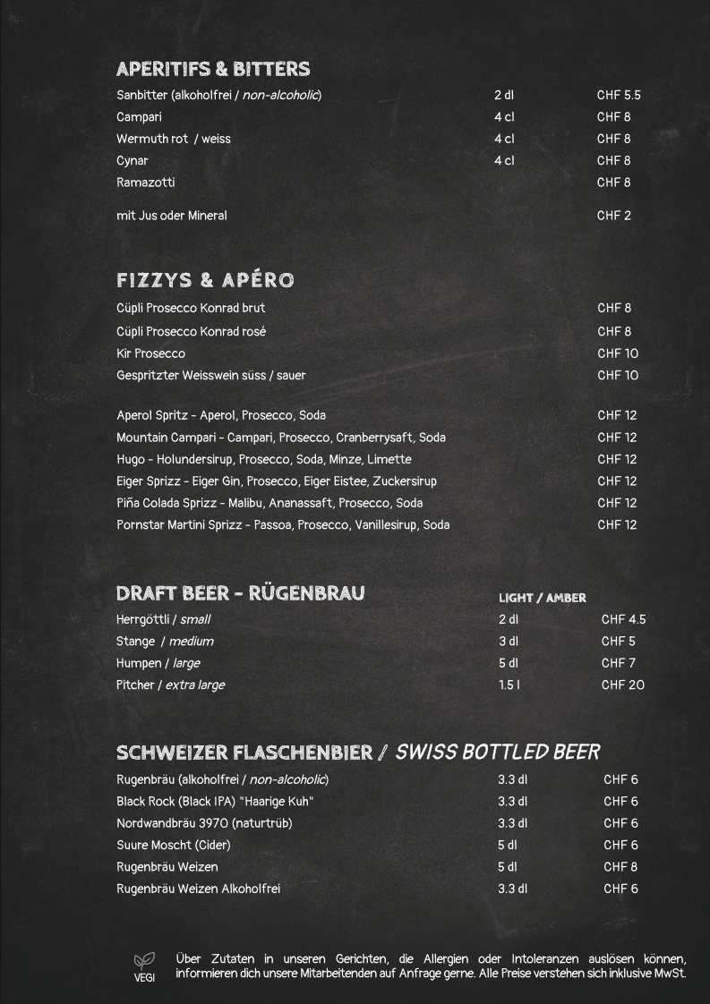 Barrys Restaurant, Bar & Lounge Photo Menu 1