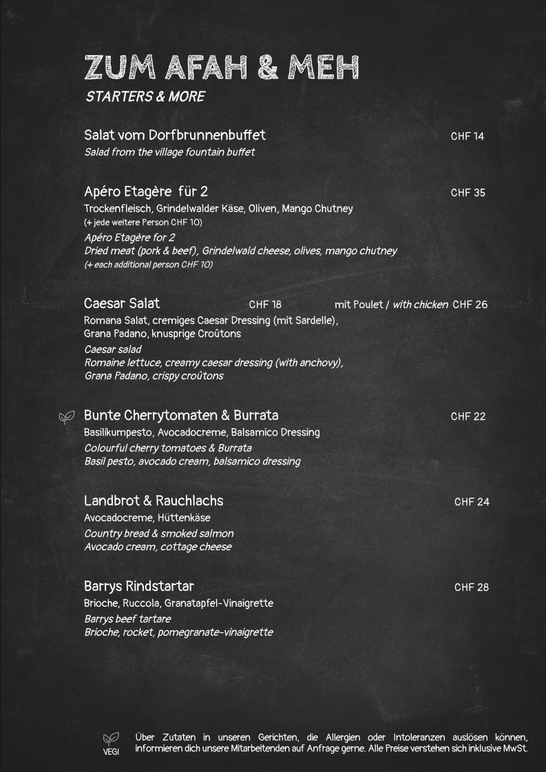 Barrys Restaurant, Bar & Lounge Photo Menu 9
