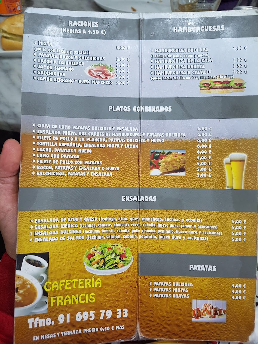 Bar Francis Photo Menu 3