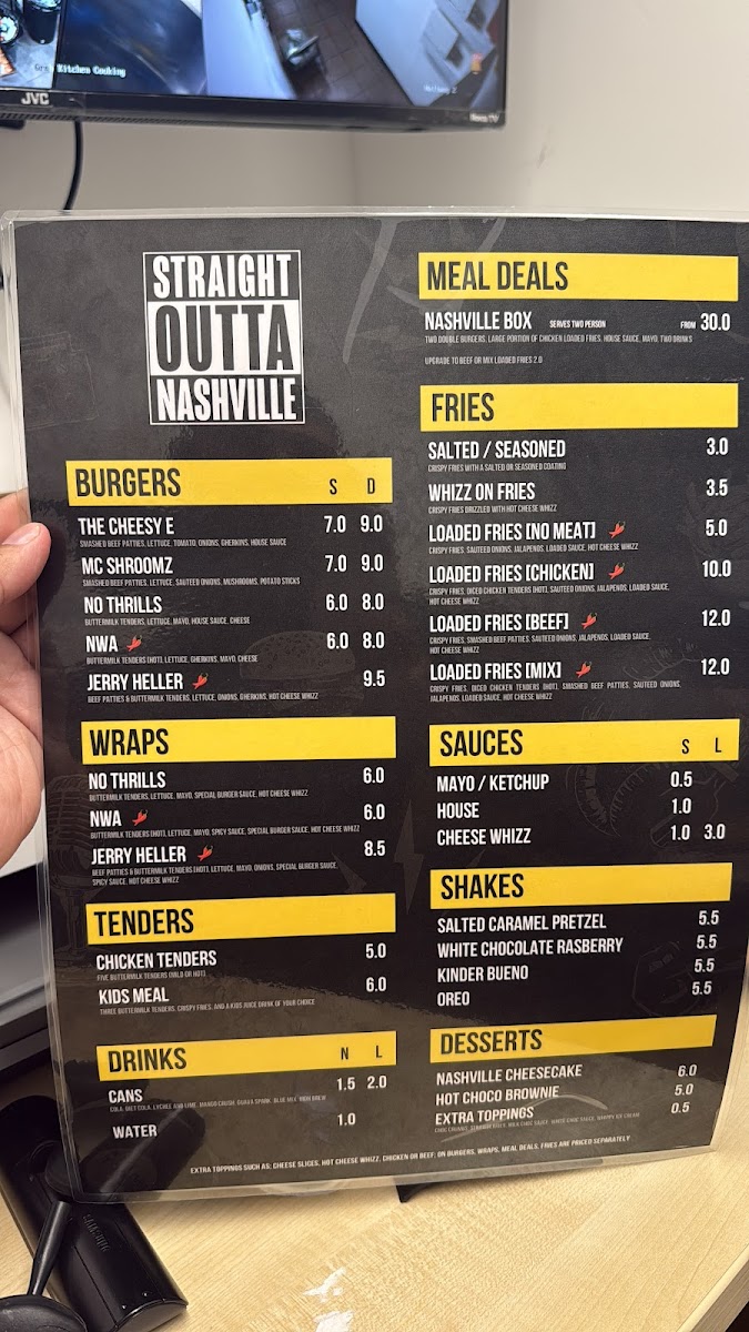 Straight Outta Nashville Dalston Photo Menu 3