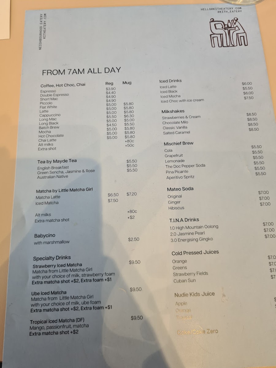 Kith Eatery Photo Menu 5