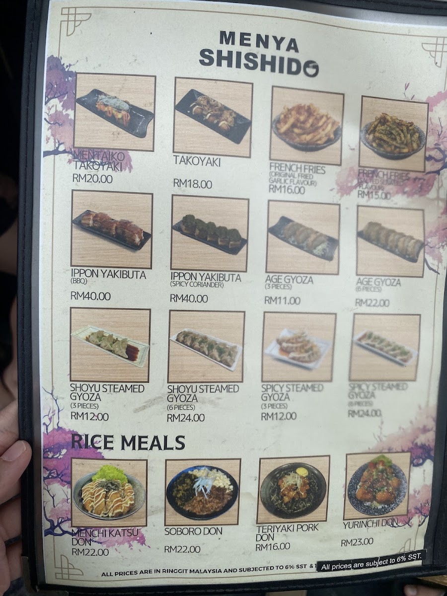 Menya Shishido B.Land Photo Menu 2
