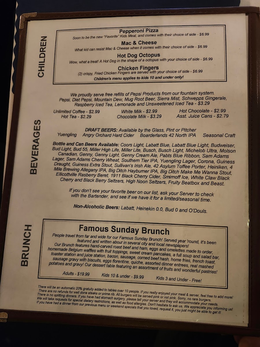 American House & Hotel Photo Menu 7