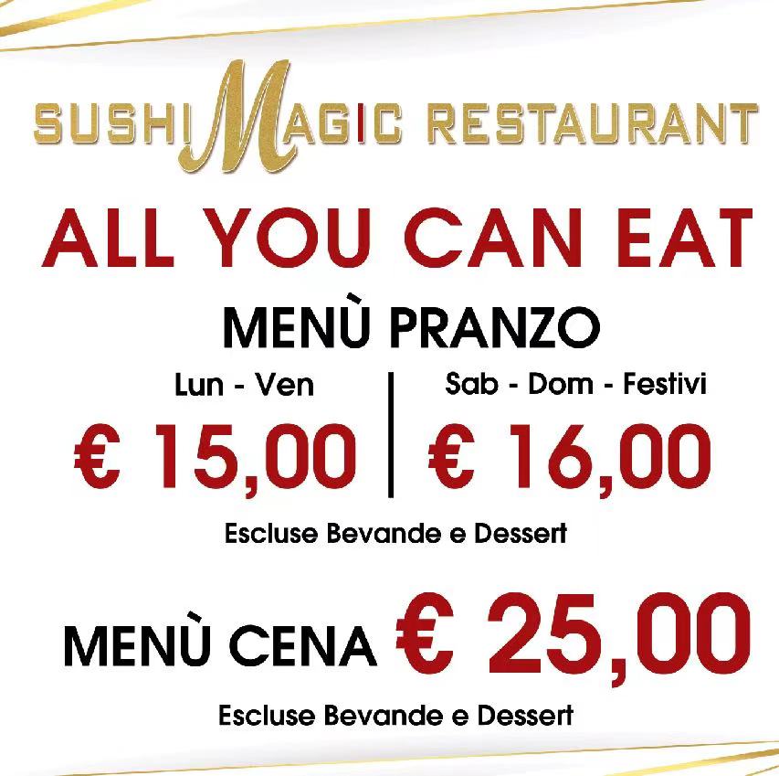 Sushi Magic Photo Menu 1