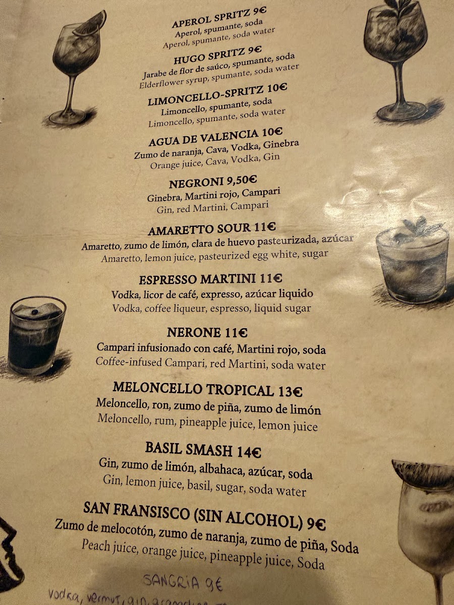 Trattoria Pizzeria Vecchia Roma Photo Menu 5