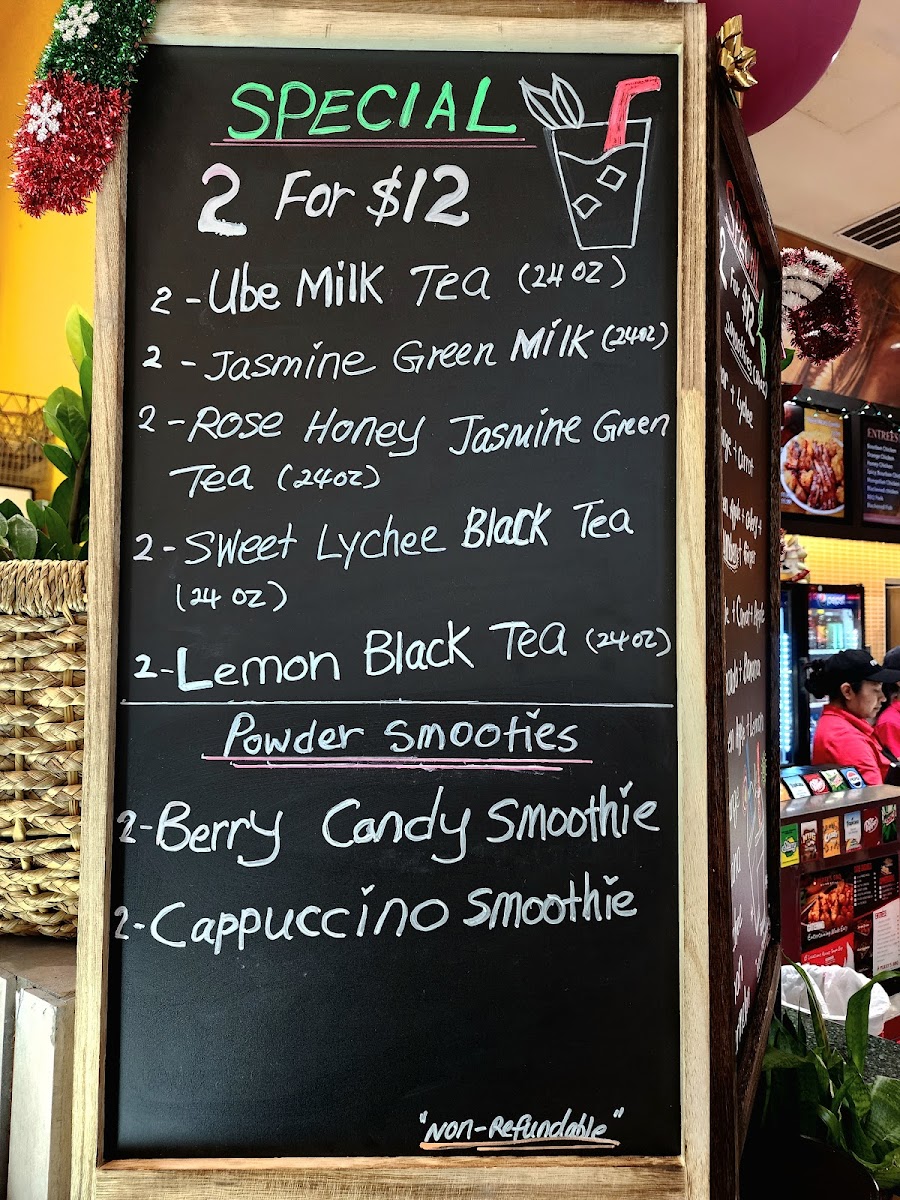 Lucky 9 Juice Bar Photo Menu 2