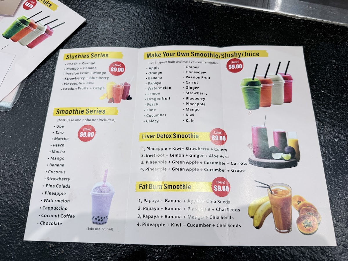 Lucky 9 Juice Bar Photo Menu 4