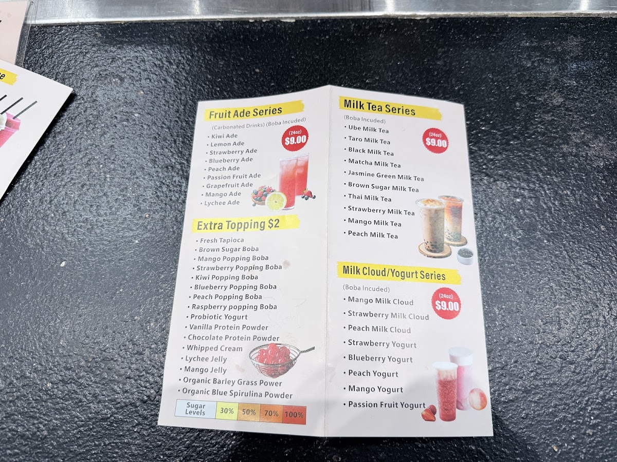 Lucky 9 Juice Bar Photo Menu 5