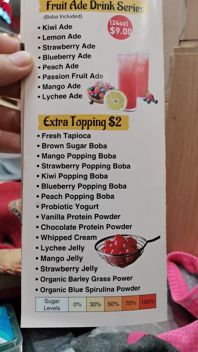 Lucky 9 Juice Bar Photo Menu 9