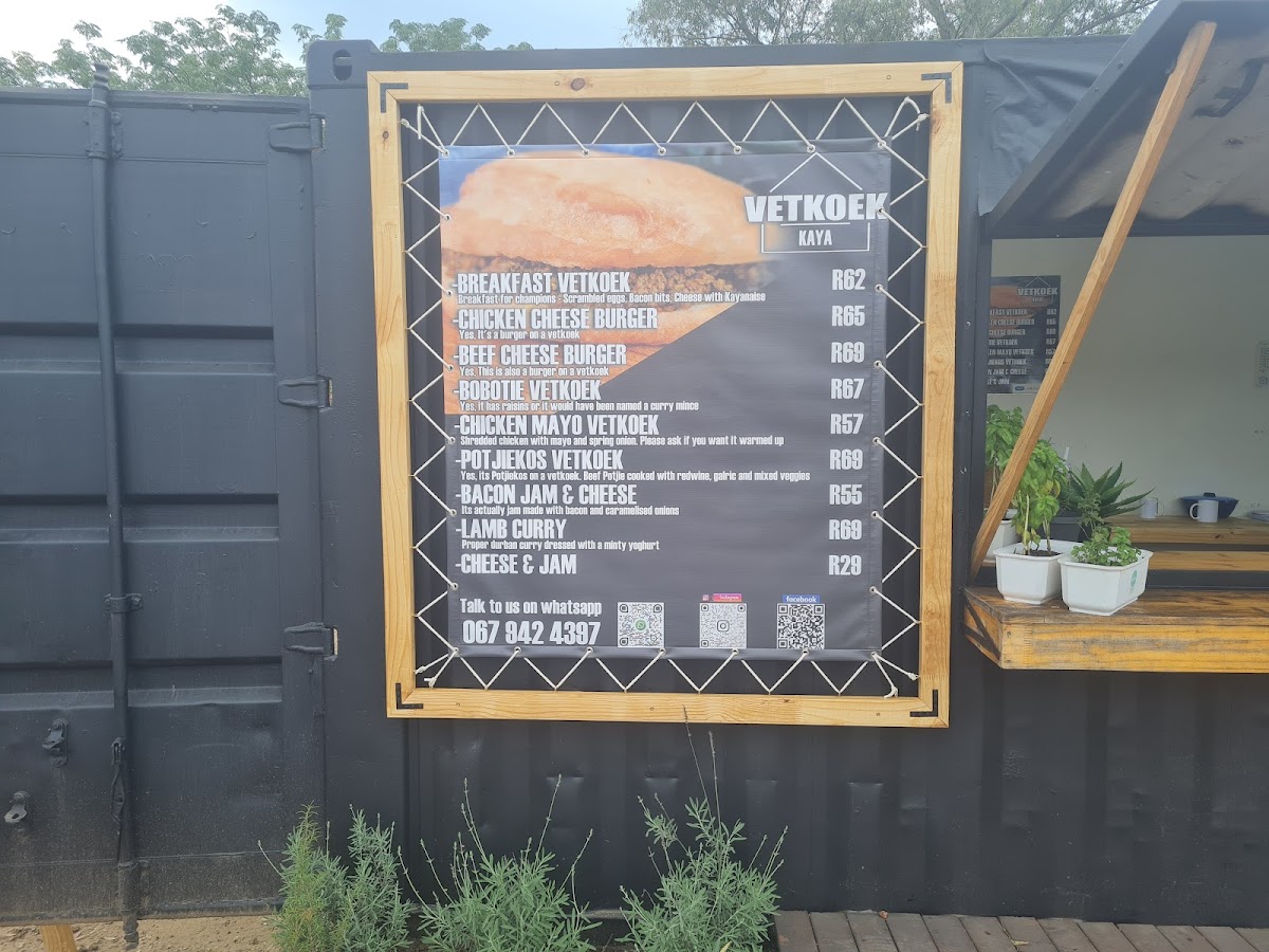 Vetkoek Kaya Photo Menu 4