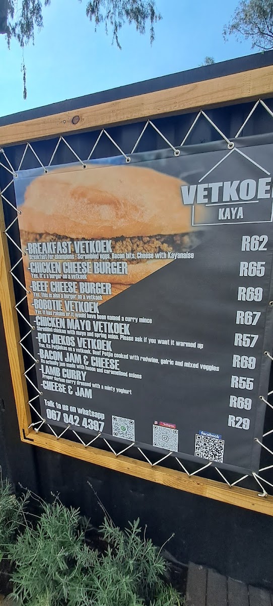 Vetkoek Kaya Photo Menu 5