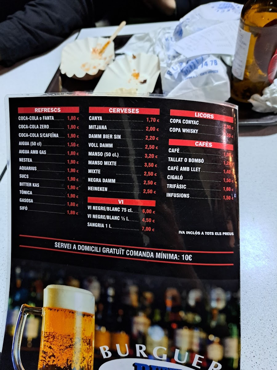 Ruben's Food Photo Menu 1