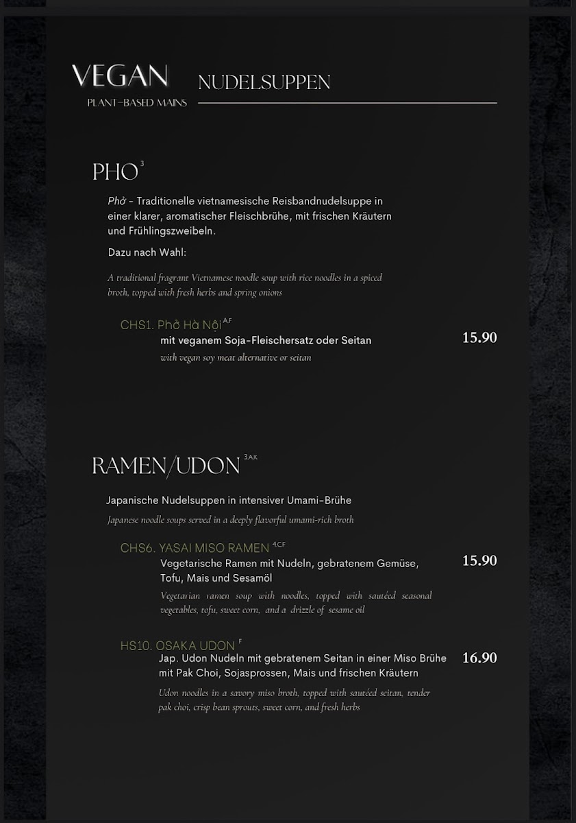 Huong Viet - Vietnamese & Japanese Food Photo Menu 6