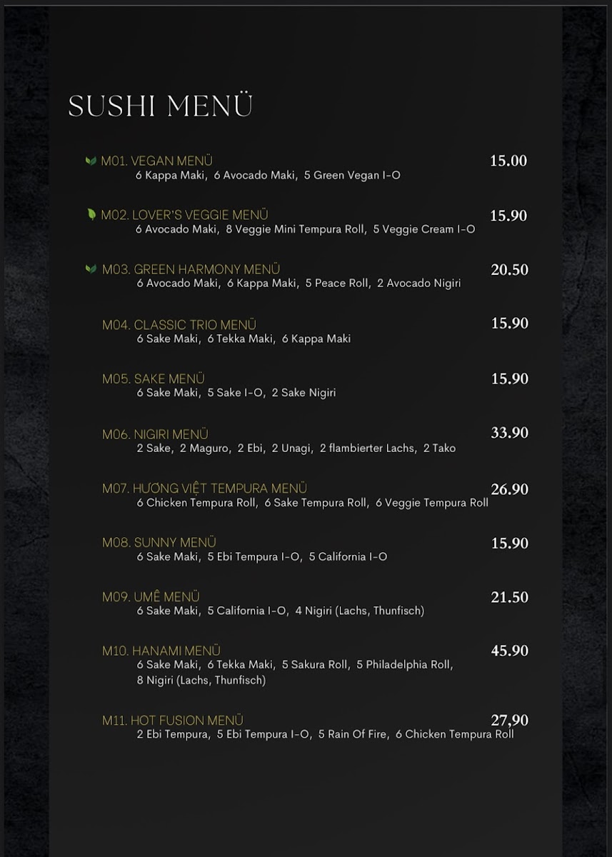 Huong Viet - Vietnamese & Japanese Food Photo Menu 8