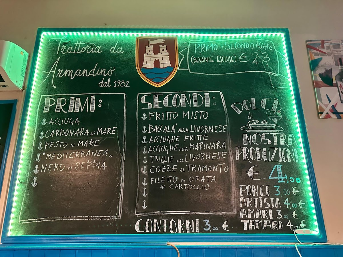 Trattoria Armandino - Specialitá di pesce Photo Menu 6