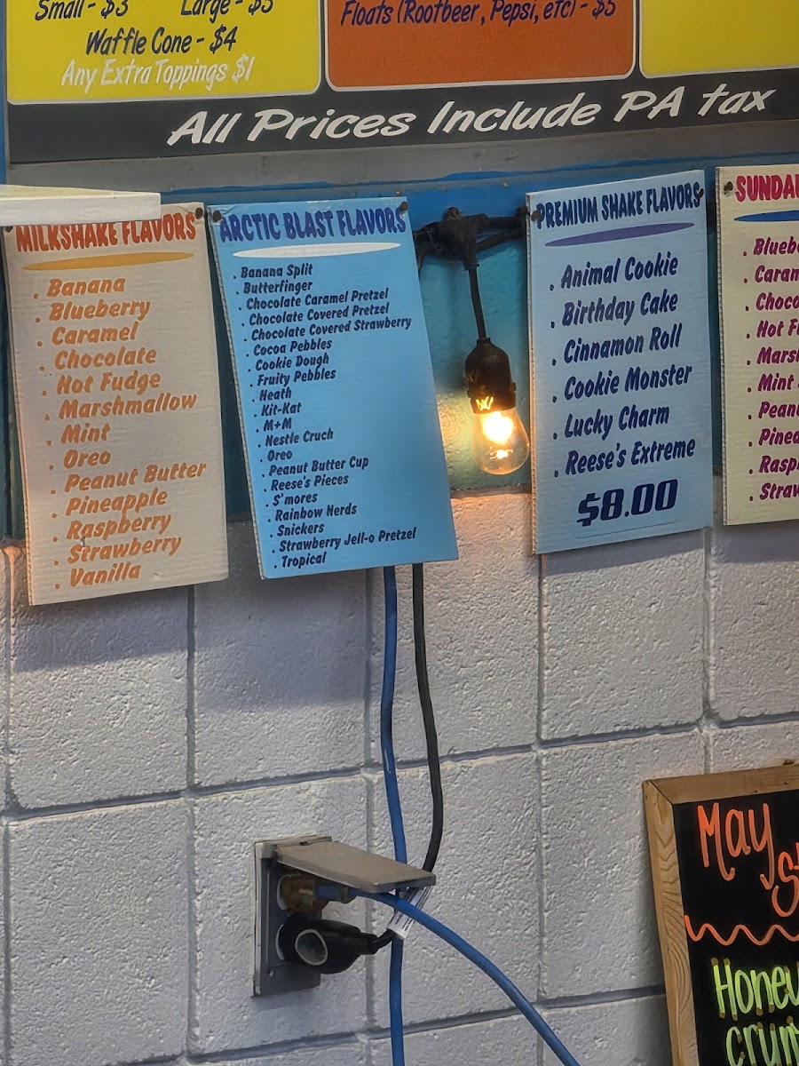 Latrobe Cone Zone Photo Menu 2