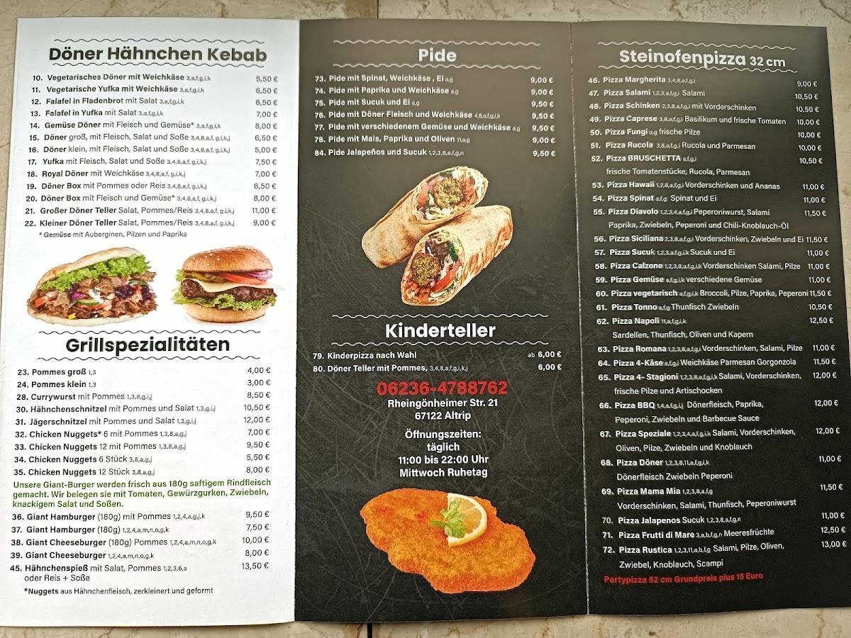 Bistro Altrip Photo Menu 1
