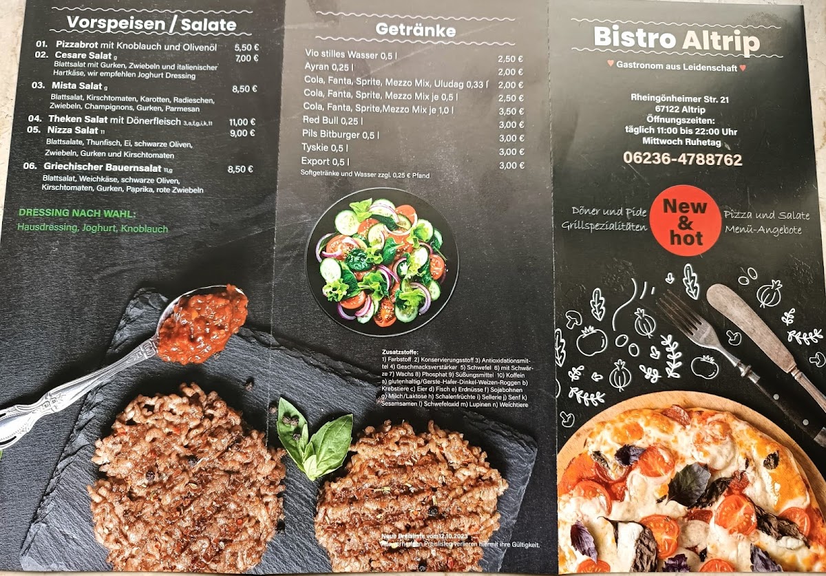 Bistro Altrip Photo Menu 2