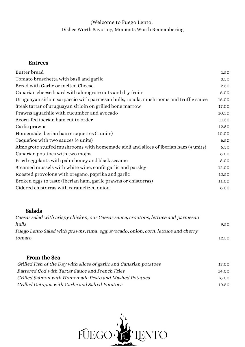 Asador Fuego Lento Photo Menu 3
