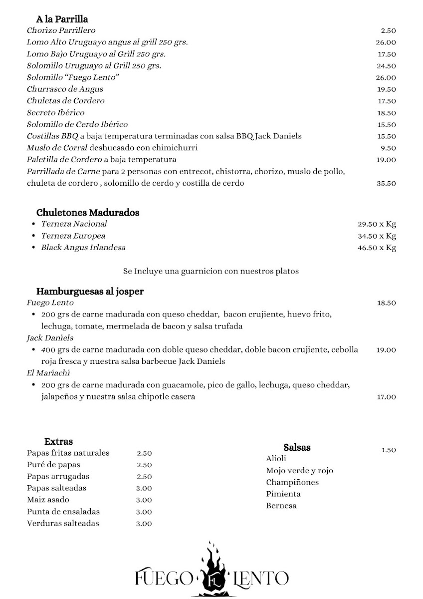 Asador Fuego Lento Photo Menu 5
